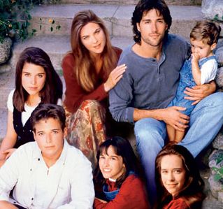 party of five cast photo rare matthew fox scott wolf neve campbell rare Entertainment Weekly Party of five magazine cover rare promo Party of five DVD cover rare promo scott wolf baily 