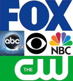 fall television logo rare promo fox the cw cbs abc 