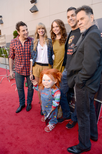 Fiona Dourif The curse of chucky premiere eyegore awards red carpet
