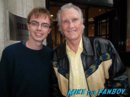 Bill Medley signing autographs for fans fan photo rare signed unchained melody