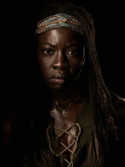 Danai Gurira The Walking Dead season 4 Portrait Cast photo hot rare 
