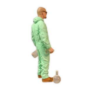 breaking bad walter white nycc 2013 green hazmat suit exclusive action figure