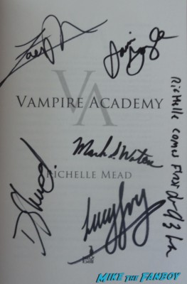 vampire academy swag bag nycc 2013