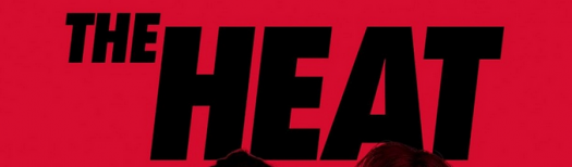 The heat logo rare movie poster promo 