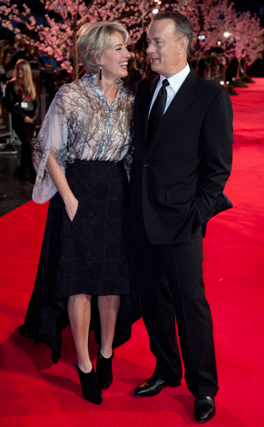 tom hanks and emma thompson Saving Mr. Banks movie premiere london film festival red carpet