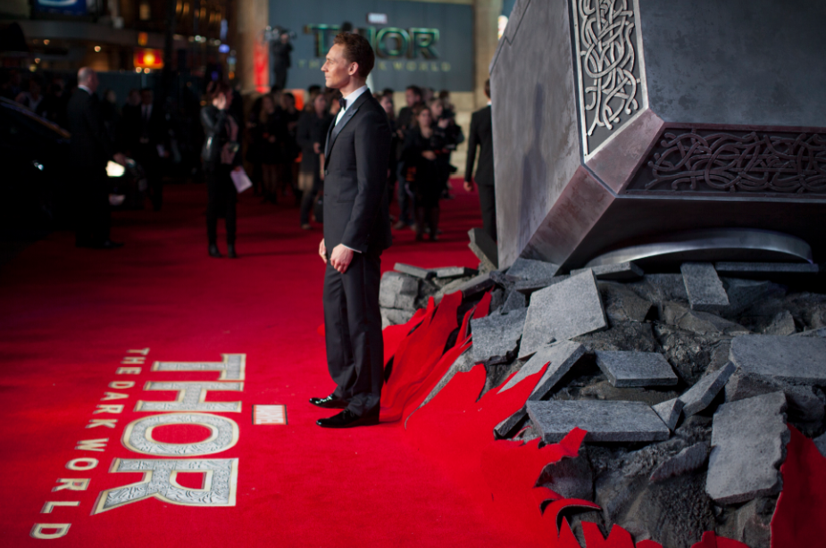 tom hiddleston at the Thor The Dark World London premiere 