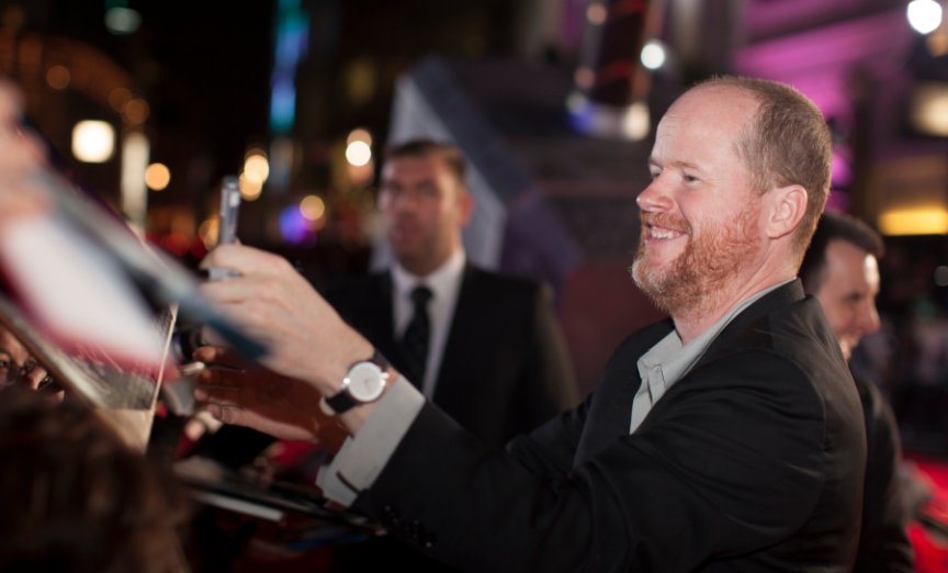 joss whedon autographs at the Thor The Dark World London premiere 