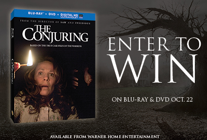 The Conjuring giveaway contest blu ray combo pack