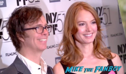 Ben Folds on the red carpet at the about time new york film festival premiere richard curtis bill nighy