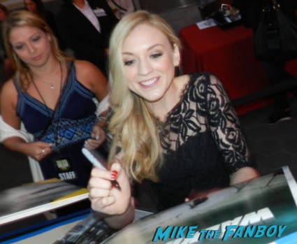 emily kinney signing autographs the walking dead season 4 premiere red carpet norman reedus hot 137