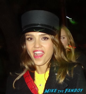 Jessica Alba Fan photo signing autographs for fans rare