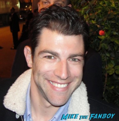 max greenfield signing autographs for fans rare promo new girl veronica mars star