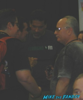 dean cain at the comikaze 2013 cosplay thor rare loki ghostbusters stan lee 032
