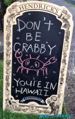 don't be crabby