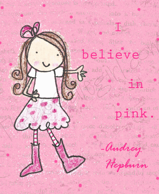 I believe in pink gif