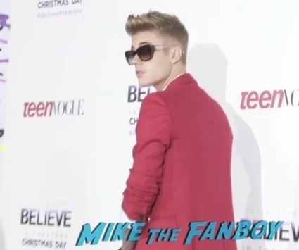 Justin Bieber's Believe LA Movie Premiere red carpet10