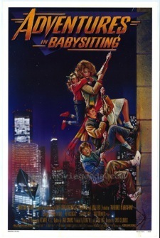 adventures in babysitting poster