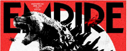 Empire Magazine Godzilla magazine cover march 2014