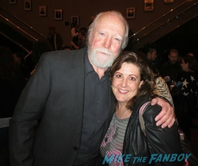 Scott Wilson fan photo  signing autographs The Walking Dead season 4 q and a television academy 110