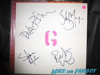 Garbage Shirley Manson Signing autographs signed album1