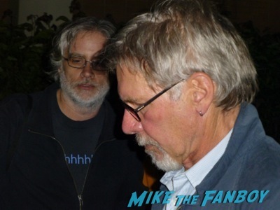Harrison Ford signing autographs 2014 indiana jones star 2