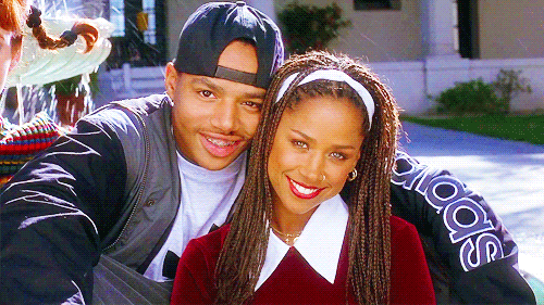 Donald Faison stacey dash animated gif clueless 