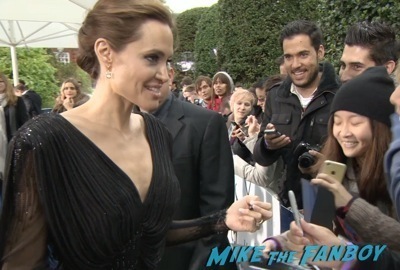 Angelina Jolie Signing Autographs Maleficent paris france premiere angelina jolie signing autogaphs brad pitt1