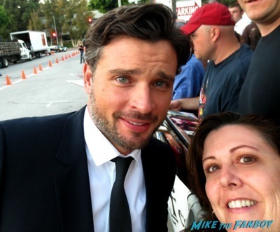 tom welling fan photo signing autographs selfie hot smalville rare 3