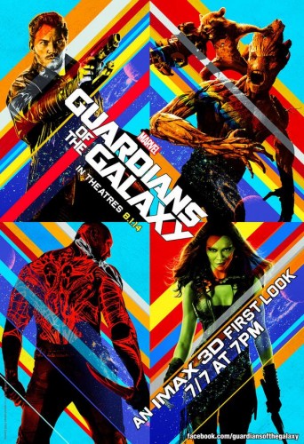 chris pratt guardians of the galaxy exclusive poster
