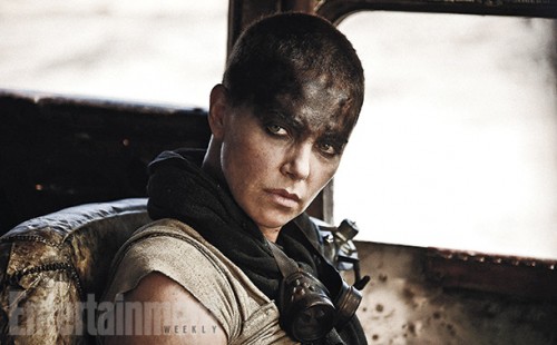 Entertainment Weekly already posted an awesome cover for the new Mad Max movie with Tom Hardy and the always fan friendly Charlize Theron. I love Tom Hardy, he was so good in Warrior.   Mad Max comes out in May of 2015 and is sure to be making the rounds at comic con AKA the quest.   Tom Hardy takes on the role of damaged road warrior Max Rockatansky (played by Mel Gibson in the original three films) while Charlize Theron stars as a commander named Imperator Furiosa. Also starring Nicholas Hoult, Hugh Keays-Byrne, Nathan Jones, Zoe Kravitz, Riley Keough, Rosie Huntington-Whiteley and many more, the film is directed by Miller, who has directed every "Mad Max" film, from a screenplay by himself, Brendan McCarthy and Nico Lathouris.  Check out the sneak peak photos below! Mad Max: Fury Road is sure to be epic!