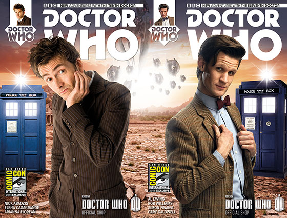 dr. who sdcc varient cover