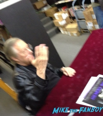 William Friedkin book signing meaness yelling f-bombs autograph  1