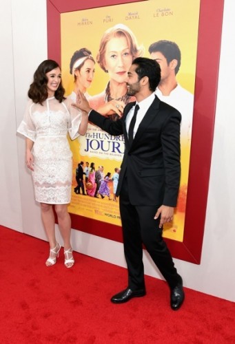 The World Premiere Of Dreamworks Pictures' "The Hundred-Foot Journey,"