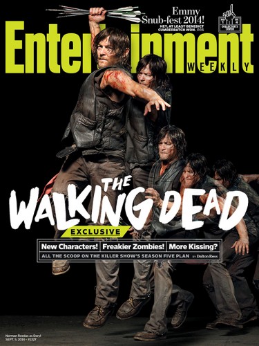 The Walking Dead Norman Reedus 2014 cover 