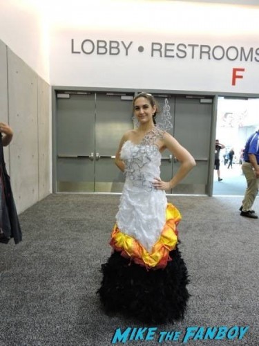 Katniss Everdeen catching fire ;)