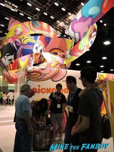 Nickelodeon booth