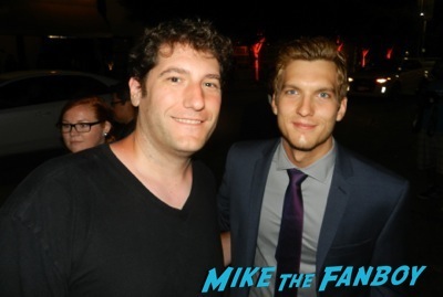 Scott Michael Foster Emmy Party signing autographs fan photo rare   2