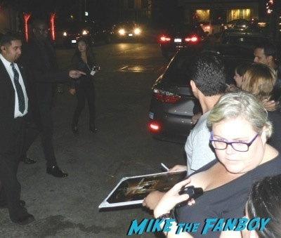 Lance Reddick Emmy Party signing autographs fan photo rare   5