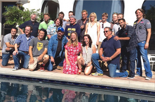 The Mighty Ducks reunion flying v photo d2 20th anniversary 