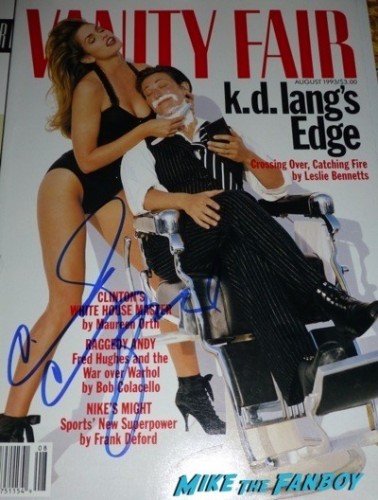 Cindy Crawford signed autograph photo rare promo 2