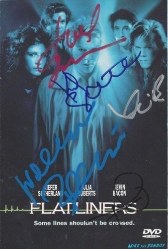 Flatliners signed dvd cover 