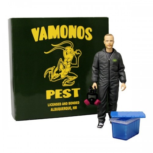 jesse_and_box NYCC 2014 Exclusives! Mezco Reveals Their Breaking Bad Vamonos Pest Jesse Pinkman 6inch Figure!