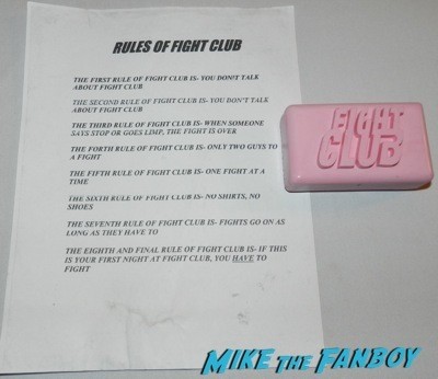 fight club resin soap prop bar of soap 