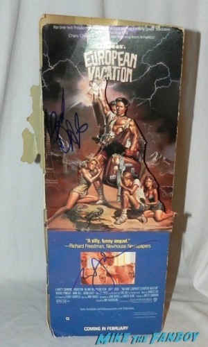 Eric Idle signed autograph national lampoon's european vacation counter standee