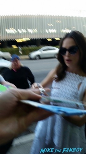 Keira Knightley signing autographs imitation game q and a benedict cumberbatch  7