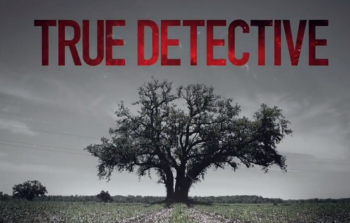 true detective logo poster