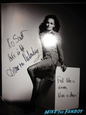 Diane von Furstenberg fan photo meet and greet 10