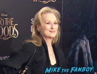 Into The Woods NY Movie Premiere Maryl Street Red Carpet 14