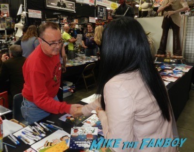 Peter Robbins frank and son chris sarandon signing autographs cd barnes 23