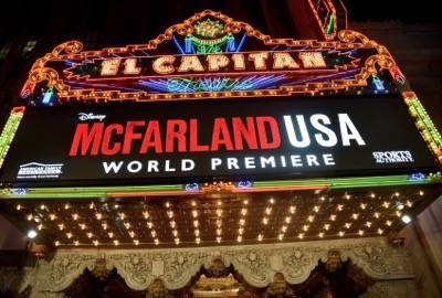 World Premiere Of "McFarland, USA" At The El Capitan Theatre